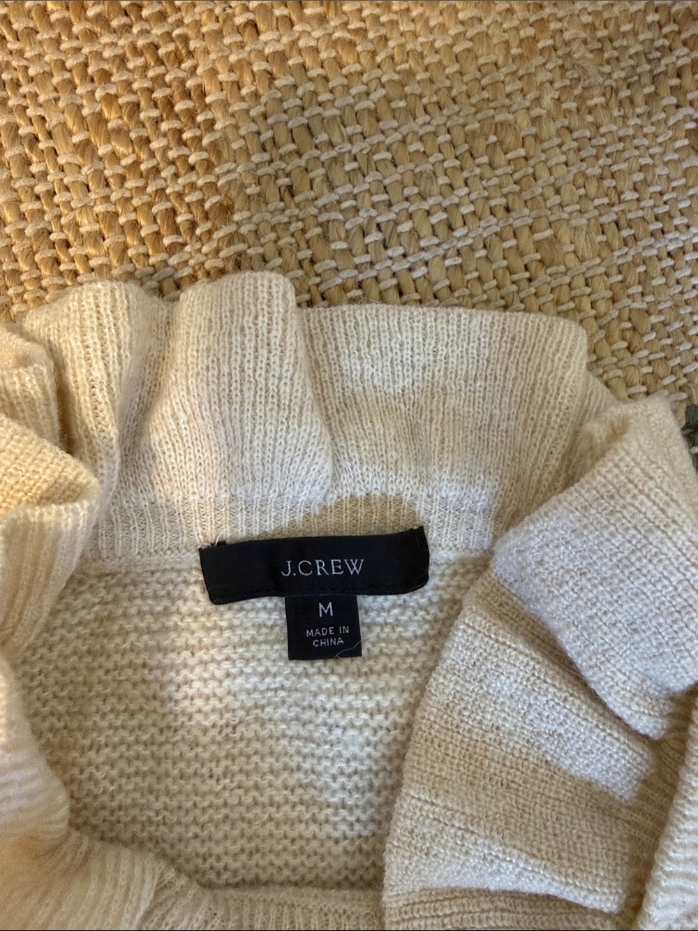 J. Crew Ruffle Neck Sweater - Picture 2 of 3